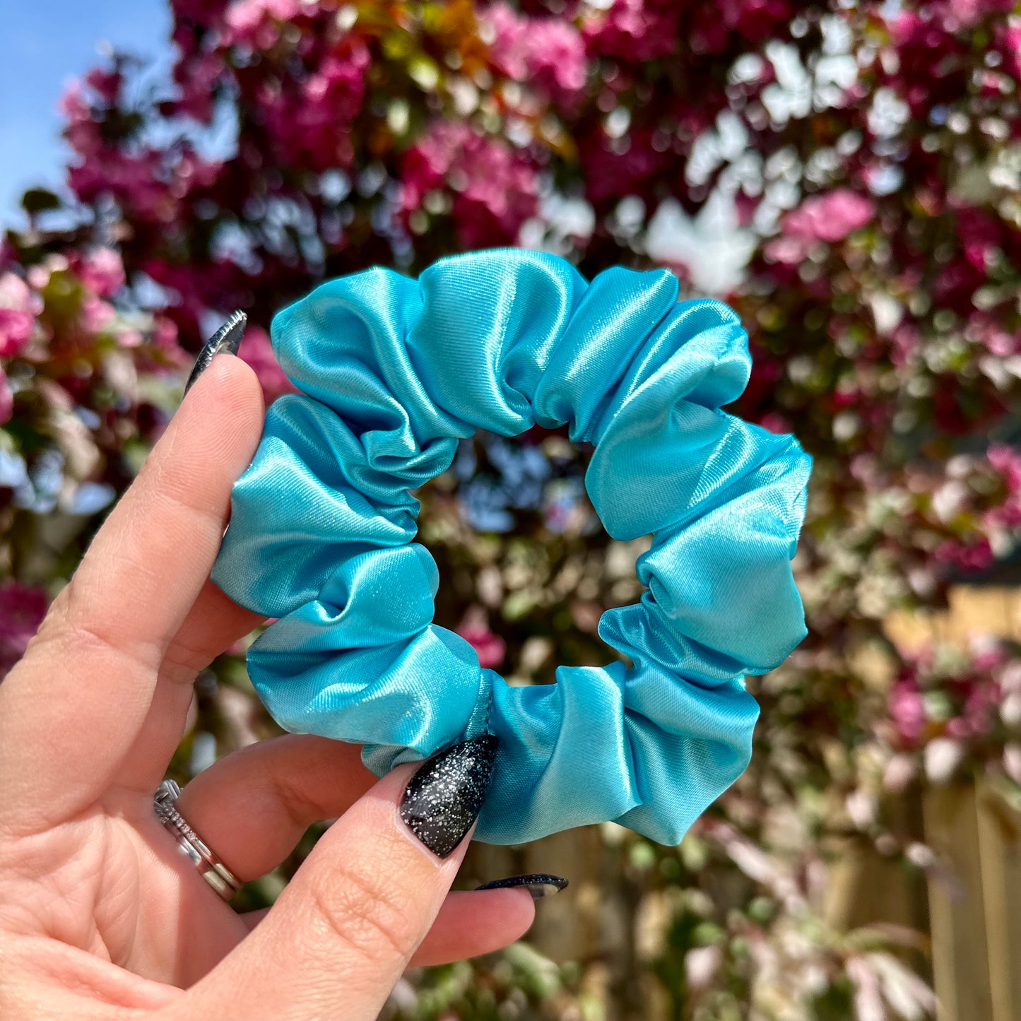 Blue - Skinny - Satin