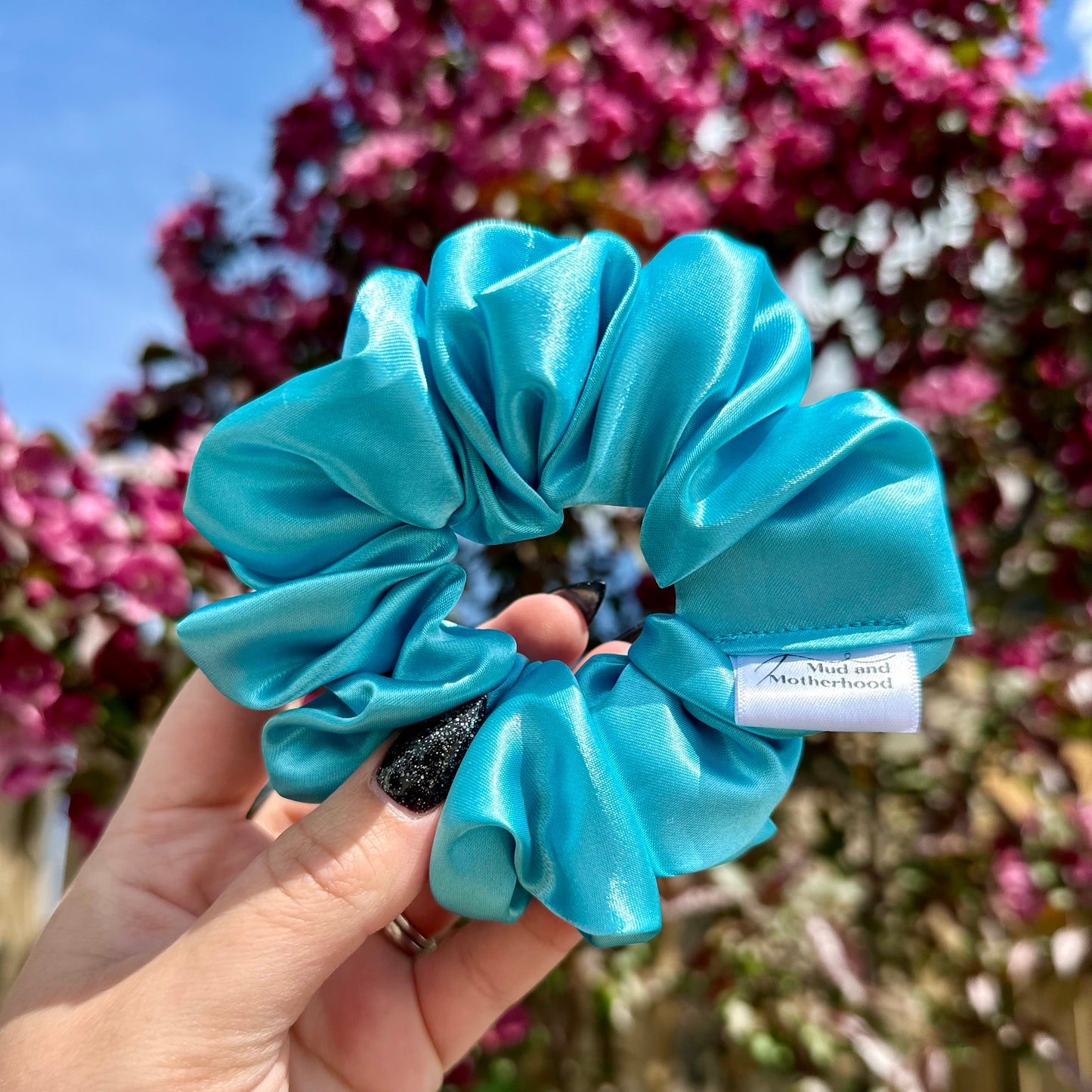 Blue - Modest - Satin