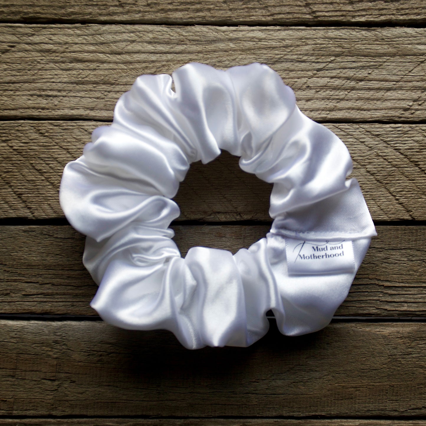 White - Modest - Satin