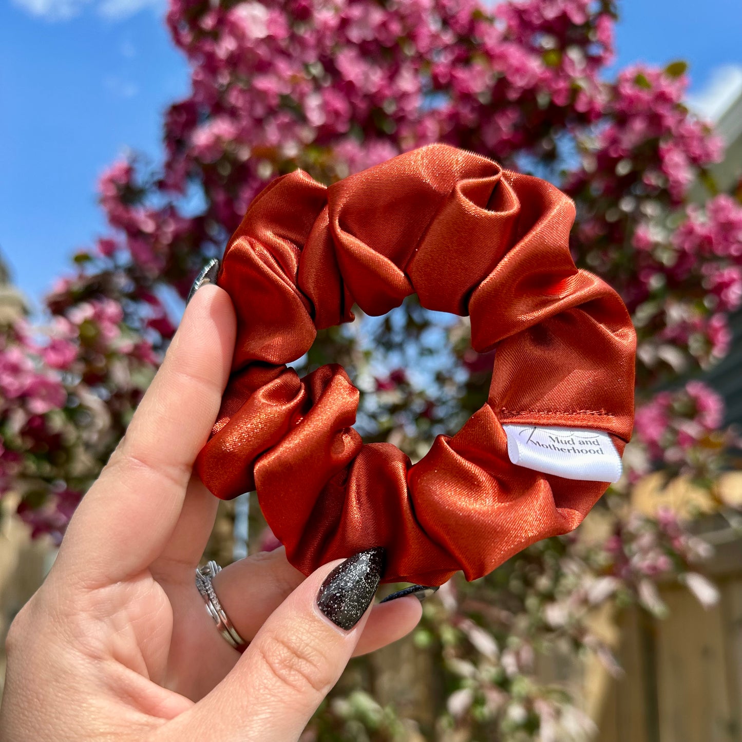 Burnt Orange - Modest - Satin