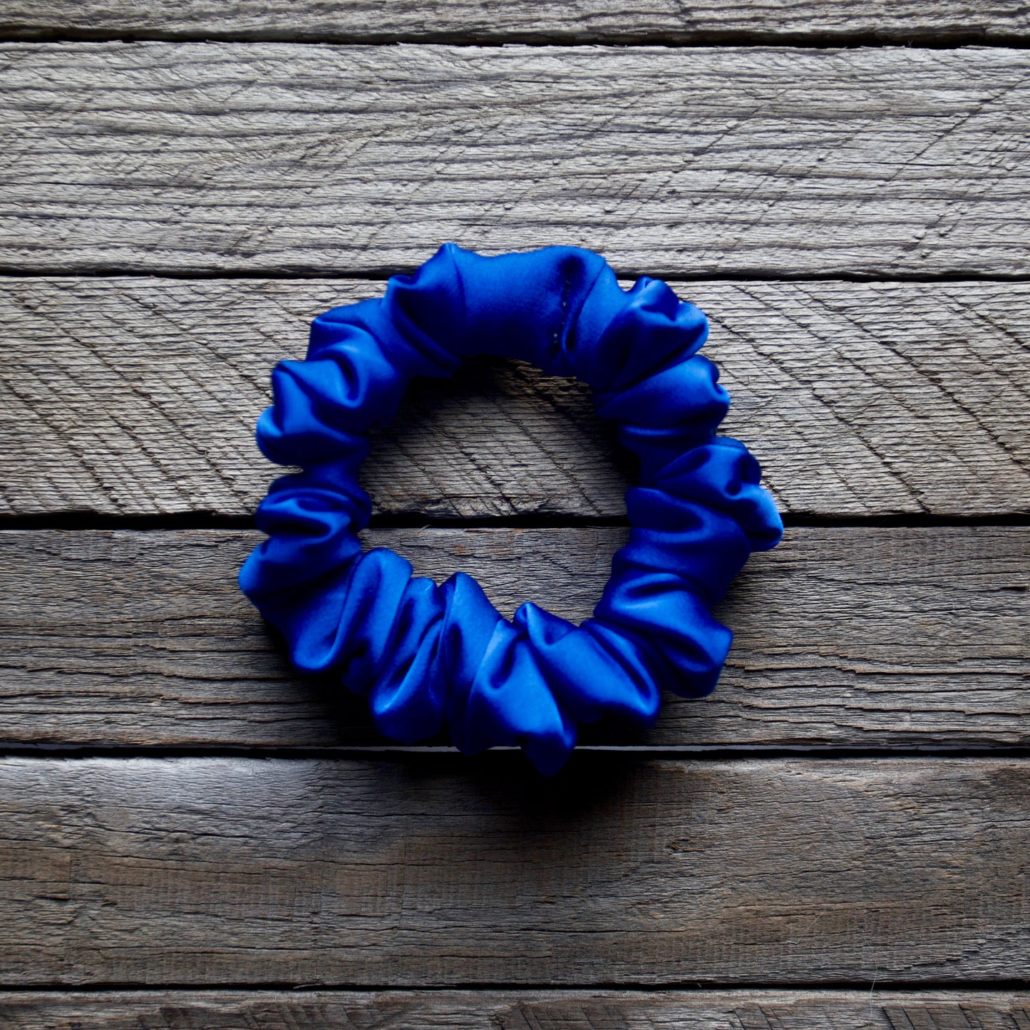 Blue - Skinny - Matte Satin