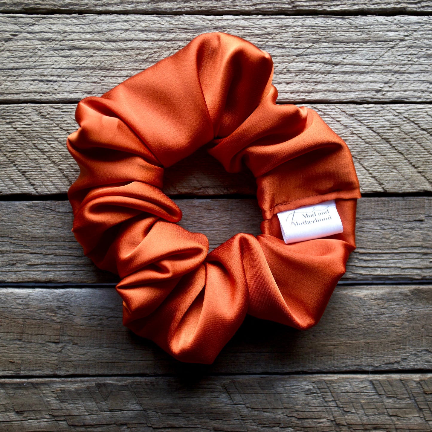 Orange - Modest - Matte Satin