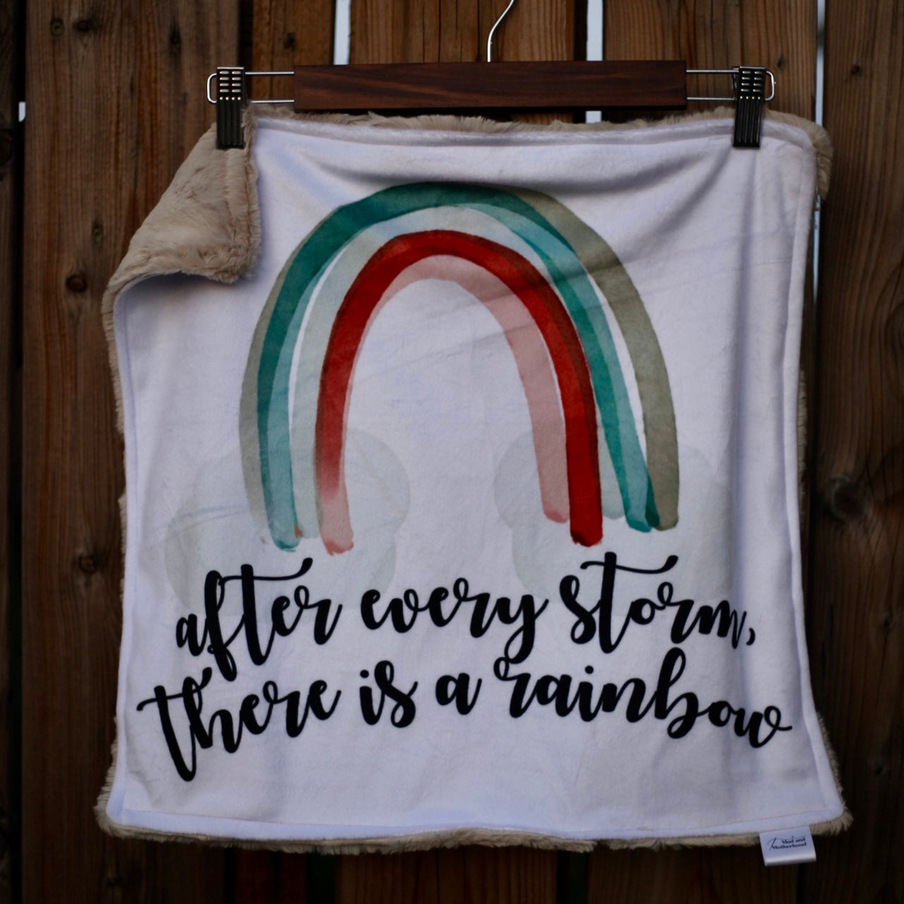 Rainbow After a Storm - Blue