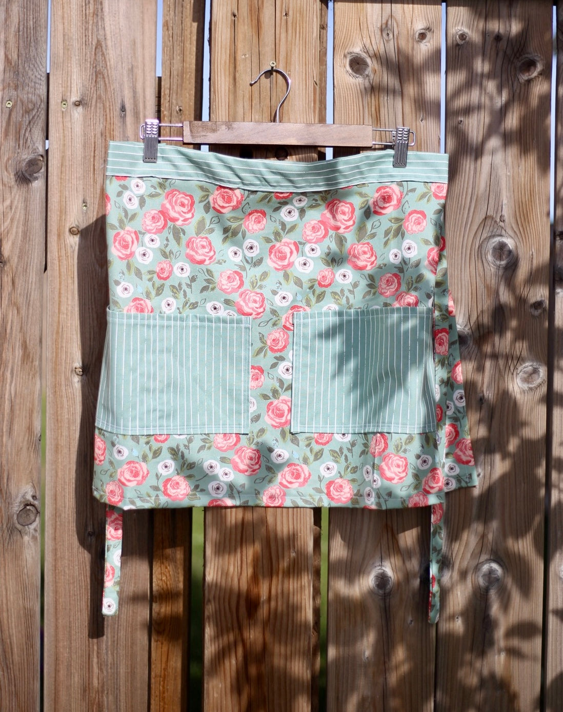 Half Apron - Stripes & Florals